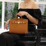  Birkin B25 Sellier Epsom Gold GHW 