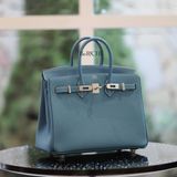  Birkin B25 Togo Blue Jean PHW 