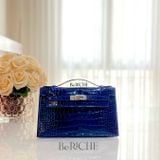  Kelly Pochette KP22 Crocodile Bleu Sapphire 
