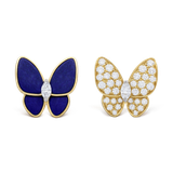  VCA Two Butterfly earrings 