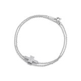  Tiffany T Double Chain  Bracelet 