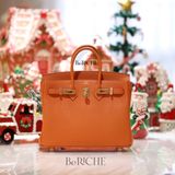  Birkin 25 B25 togo Orange GHW 
