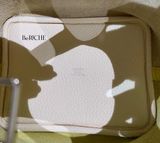  Picotin Hss P18  Clemence Leather Bicolor (Nata/Lime) 