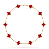  VCA  Vintage Alhambra necklace, 10 motifs 