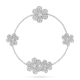  VCA Frivole bracelet, 5 flowers 