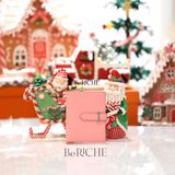  Hermes Wallet Bearn Compact Rose Confetti GHW 