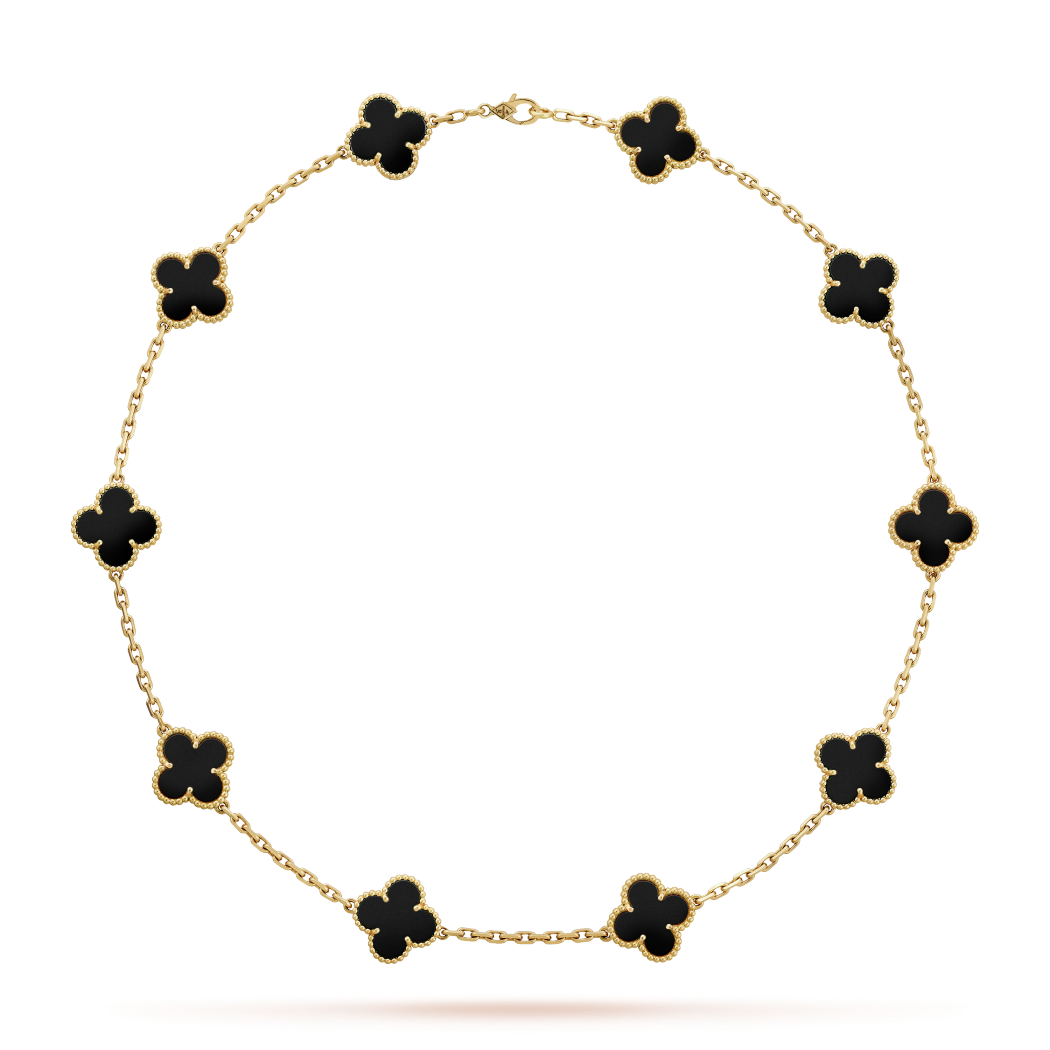  VCA  Vintage Alhambra necklace, 10 motifs 
