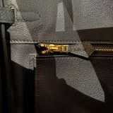  Birkin B25 Togo Noir Black GHW 