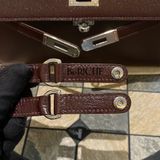  Kelly Elan Chèvre Burgundy PHW 