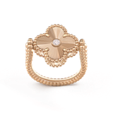  VCA Vintage Alhambra reversible ring 