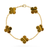  VCA Vintage Alhambra bracelet, 5 motif 