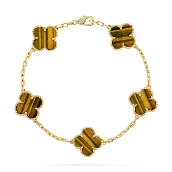 VCA Vintage Alhambra bracelet, 5 motif 