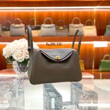  Lindy 26 Clemence Leather Etoupe GHW 