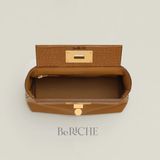  24/24Evercolor calfskin/ matte Mississippiensis alligator and Swift calfskin 