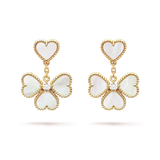  VCA Sweet Alhambra effeuillage earrings 