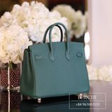  Birkin B25 Togo Malachite GHW 