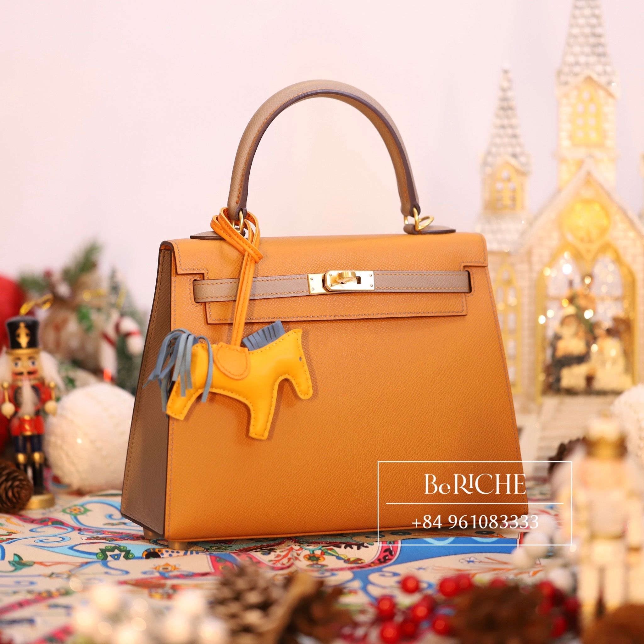Kelly K25 Espom Bicolor Toffee Gris Asphalt BeRiche
