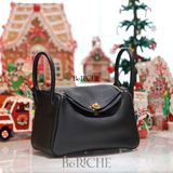  Lindy 26 Clemence Leather Black GHW 