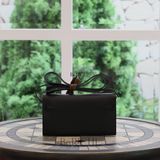  Kelly Wallet To Go Epsom Black GHW 