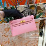 Kelly Pochette KP22 Lizard Pink GHW 