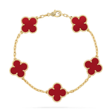  VCA Vintage Alhambra Bracelet, 5 motifs 