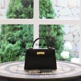  Kelly Mini K20 Epsom Black GHW 
