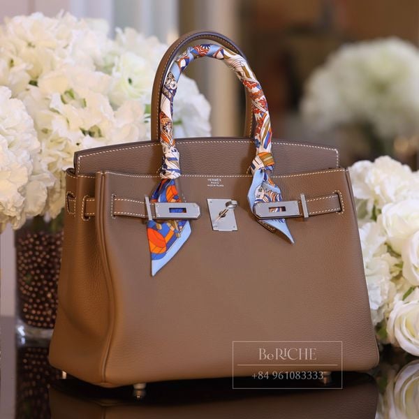  Birkin B30 Togo Etoupe PHW 