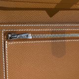  Hermes Bearn Long Wallet Gold PHW 