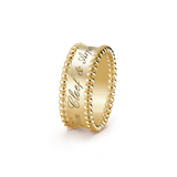  VCA Perlée signature ring 