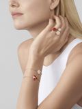  VCA Lucky Spring bracelet, open wings ladybug 