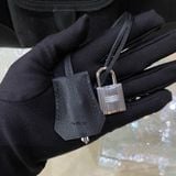  Birkin B25 Cargo Black PHW 