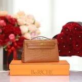  Kelly Pochette KP22 Crocodile Alligator Gold GHW 