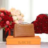  Kelly Pochette KP22 Crocodile Alligator Gold GHW 