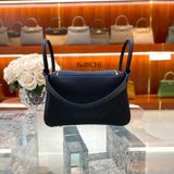  Lindy 26 Clemence Leather Black GHW 