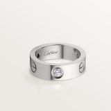  Cartier love ring, 3 diamonds 