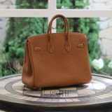  Birkin B25 Togo Gold PHW 