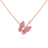  VCA Two Butterfly pendant 