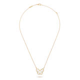  VCA Lucky Alhambra Butterfly pendant 