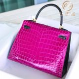  Kelly K25 Crocodile Bicolor GHW 