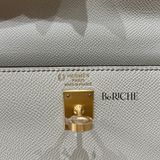  Kelly K25 Epsom Bicolor (Craie/Etoupe) GHW 