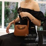  Mini Lindy 20 Clemence Leather Gold 