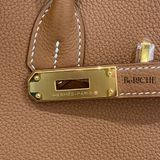  Birkin B35 Togo Gold GHW 