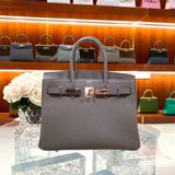  Birkin B30 Togo Gris Asphalt PHW 