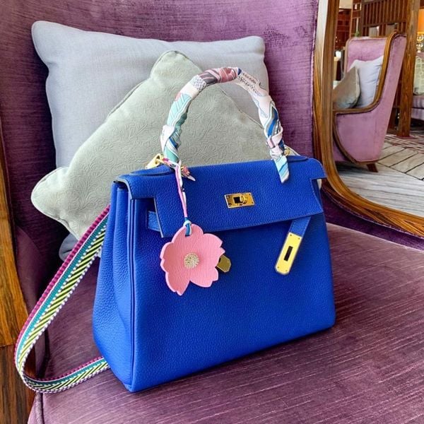  Kelly K25 Togo Blue Electric 