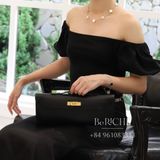  Kelly Cut Swift Leather Black GHW 