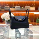  Lindy 26 Clemence Leather Black GHW 