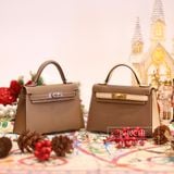  Kelly Mini K20 Epsom Etoupe 