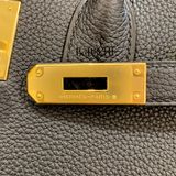  Birkin B30 Togo Black GHW 