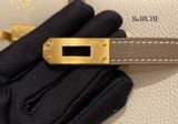  Birkin B25 Togo Bicolor Craie/ Etoupe Brushed GHW 