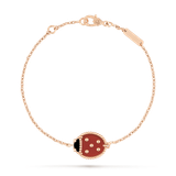  VCA Lucky Spring bracelet, closed wings ladybug 